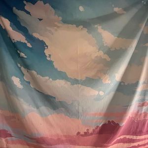 Society6 pastel sky tapestry